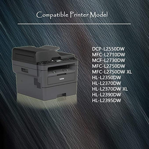 TG Imaging Compatible Toner and Drum Set Replacement for Brother TN760 and DR730 for HL-L2350DW (3 Pack)