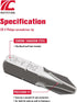 ROTATION 30-Piece Phillips #2 Bit Set PH2, Impact Grade, Chrome Vanadium Steel, 1/4-inch Hex Shank