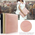 Business/Resume Padfolio Portfolio Folder with Letter/A4 Size Clipboard, Premium Portfolio Case for Women/Men - Rosegold
