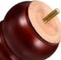 2pcs 8cm Homoyoyo Small Solid Wood Furniture Legs with Screw Thread, Wooden Sofa and Cabinet Feet Replacement
