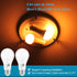 Dusk to Dawn Bug Light Bulbs Outdoor, 1900K Amber Yellow, 800 Lumen, 12W A19 E26, 4-Pack HQ-H020