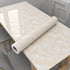 Yancorp 16"x120" Cream White Contact Paper, Removable Wallpaper Peel and Stick for Waterproof Marble Countertops,