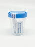 Sterile Specimen Cups with Lids: 4oz Transparent Urine Collection Cup with Leak-Resistant Screw-On Lids - 3 Pack