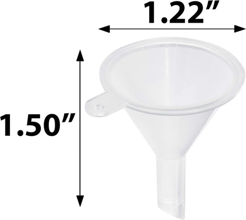 JUVITUS 1 oz Clear Frosted Glass Boston Round Bottle with Gold Dropper, 24 Pack
