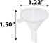 JUVITUS 1 oz / 30 ml Black Glass Boston Round Bottle with Black Treatment Pump (24 Pack) + Funnel