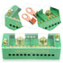 WMYCONGCONG 660V 30A Single Phase Metering Box, 2 Inlet 12 Outlet Power Distribution Terminal Block
