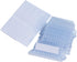 DGQ 100 Packs Clear Hanging File Folder Tabs and Inserts, 2” 1/5 Cut Labels for Quick File Identification