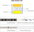 5 1 5050SMD RGB+Dimmable 2700K-6500K 16.4ft 60LEDs/m 300LEDs DC12V IP30 BTF-LIGHTING RGBCCT Colors in LED RGBWW Tunable