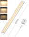 ASOKO Under Cabinet Lights, Upgrade 16inch LED Closet Light with Dimmable 3000K