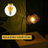 LED Edison Bulbs, 60 Watt Replacement, 6W 2000K Amber Soft Light, 4 Pack