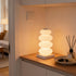 AVEKI RGB Touch Table Lamp, Color Changing Night Light Candy Gourd Design, USB Powered, Bedroom Desk Ambient Light