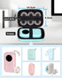 Memoking T02 Hard Storage Case for Phomemo D30, SUPVAN E10, NIIMBOT D11, Waterproof Shockproof Case, Green