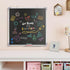 Navy Penguin Set 24 24 1 14 (7 4 Chalkboard - x in Black Board with Magnetic Chalk Eraser, Chalk Sticks Colors)