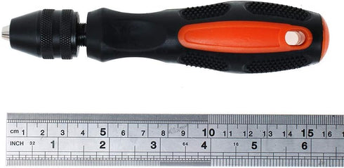 AUTOTOOLHOME Adjustable Pin Vise Hand Drill Chuck, Capacity 0-5/16", Hobby Tool for Drill Bit and Screwdriver Bits