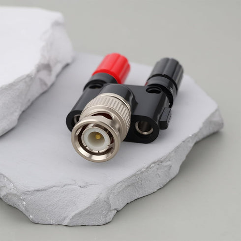 Be In Your Mind 4PCS 4mm HT311 50 Car BNC Plug to Terminal Adapter for Automotive Diagnostics
