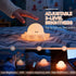AINEEU 3-Level Dimmable Octopus Night Light, Rechargeable and Brightness, Soft Silicone Nursery Night Light with Timer