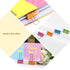 Coideal 48 Pcs Smiling Face Binder Clips, Medium 1 Inch Smiley Metal Paper Clips Assorted Color