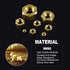 Glarks 160Pcs Metric M2 M2.5 M3 M4 M5 M6 M8 M10 High Strength Brass Hex Nuts Assortment Kit