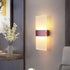 Daxng Dimmable 6W Lightess Modern Wall Sconce Sconce Wall Lighting Black Indoor Wall Lamp Acrylic Wall Mounted Lighting