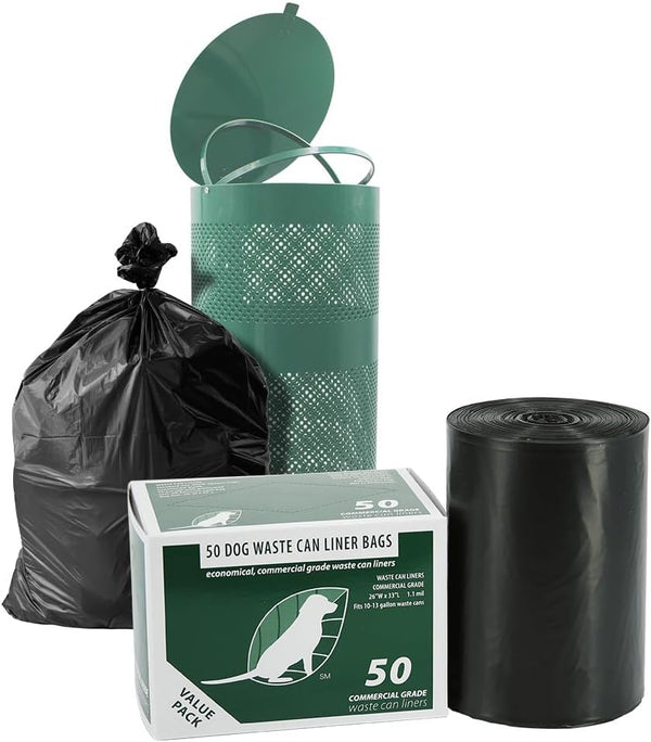 Zero Waste USA - Commercial Grade Dog Waste Station Can Liners -1
