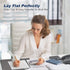Desk Pad for Office Home 31" x 13", PU Leather Waterproof Large Desk Writing Mat Organizer, Grey