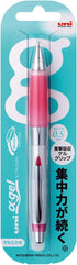 Uni Alpha-Gel Shaker Mechanical Pencil 0.5mm Soft Grip, Rose Pink (M5617GG1P.66) by Uni-Ball