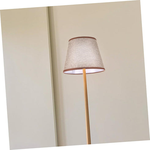 Linen Fabric Lamp Shade for Table and Floor Lamps Modern Design Replacement Shade for Living and Bedroom Bottom Opening