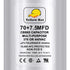 Multi-Purpose Round Capacitor for Air Conditioner 70+7.5 uf MFD 370 or 440 Volt VAC, Fan Motor Start or AC Motor Run
