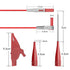 Goupchn Multimeter Test Leads Kit, 8PCS Test Cable Set with Alligator Clips, Test Probes for Electronics Repair