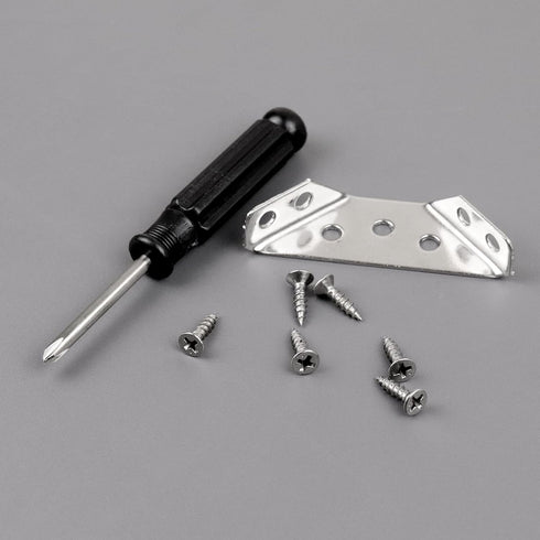 (60 Furniture Corner Connector Triangle Corner Brace, Universal Stainless Steel Corner Connector Bracket Metal