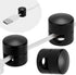 SmallCat 3 Pcs Desk Cable Anchors, Adjustable Metal Cord Organizers with Adhesive Dots,