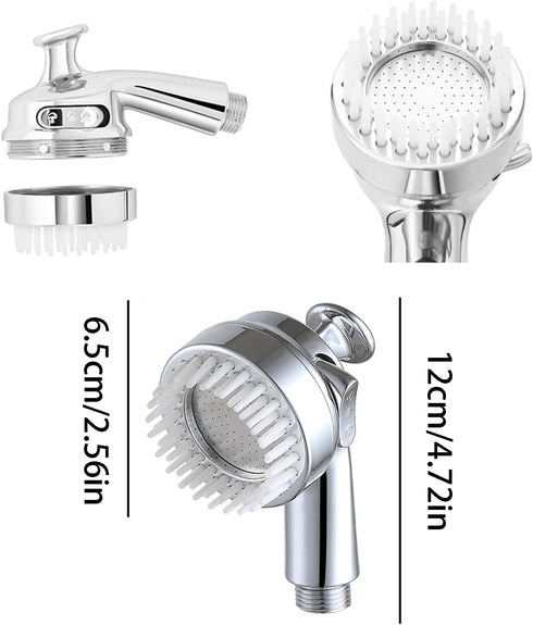Qusmeiyici Sink Faucet Sprayer Attachment,Salon Shampoo Bowl Spray Head Side Control Button Pedicure Chair Sprayer