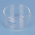Crystallizing Dish with Spout, Heavy-Duty Rim, High Borosilicate Glass Reusable Dishes for Crystallization, 100 ml