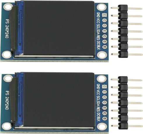 GODIYMODULES 2 1.3 Inch 3.3V 7PIN ST7789 240 240 240x240 STM32 C51 Pcs IPS Full Color TFT Display Screen Drive IC * LCD