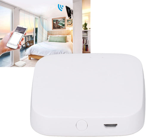 TOPINCN WiFi Gateway Keyless Entry Door Lock Remote Control Lock App Smart Door Lock WiFi Bridge for ZigBee