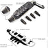 FCHMY Lseqow Multifunctional Keychain Mini Screwdriver EDC Outdoor Camping Portable Pocket Tools with LED Flashlight