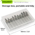20PCS Tungsten Carbide Burr Set, 1/8 Shank Diamond Files for Dremel Rotary Drill, Metal Polishing and Wood Carving