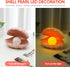 IMIKEYA Shell Light LED Seashells Mood Lamp Portable Night Light in Shell Desktop Ornament Home Decor for Bedroom