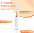 3ml Syringe with 25 Gauge 1", Individually Packaged Luer Lock, Industrial Accessories, 100-Pack