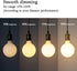 2 Pack G40/G125 Globe LED Bulb, Warm White 2700K Dimmable, 5W Equivalent 40W LED Globe Light Bulbs, E26 Base