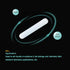 MECCANIXITY Magnetic Stirrer Mixer Stir Bar Rod, 35mm Cylinder Shape PTFE Coating Magnet for Laboratory 16Pcs