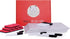 Gamenote 12 Pack Magnetic Small White Board Set, Double Sided Magnet Dry Erase Ruled Lap Boards 9x12 for Kids Learning