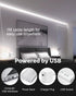 5V 6000K 3.28FT 320Leds 1M Aclorol USB Led Light Strip COB Led Strip Lights Daylight Cold White Flexible TV Led Lights