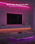 4.92ft Bluetooth RGB COB Led Strip Lights with Remote, Dimmable Smart App Light Strip, Color Changing Music Sync for