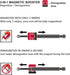 47pc Set Protorq Impact Drive Bit