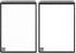 Rocketbook Flip Smart Notepad, Black Cover, Lined/Dot Grid Rule, 8.5 x 11, White, 16 Sheets