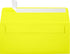LUXPaper #10 Business Envelopes | 50 Qty | Peel & Press | 4 1/8" x 9 1/2" | Citrus Yellow | 80lb. Text