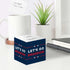Let's Go Brandon Sticky Note Cube - 600 Sheets 2.75" Memo Block Printed on 4 Sides, Political Humor Made in USA