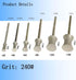 6 Pcs Diamond Burs Set - Coarse Grit Mounted Grinding Bits for Rotary Tool/Die Grinder (80#) Bracelet/Ring Making Tools