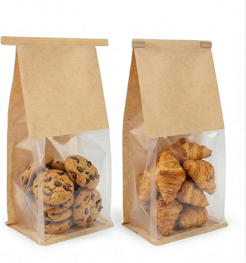 Tavira Bread Bags for Homemade Bread, 70 Pack 11 x 5.1 x 3.9
